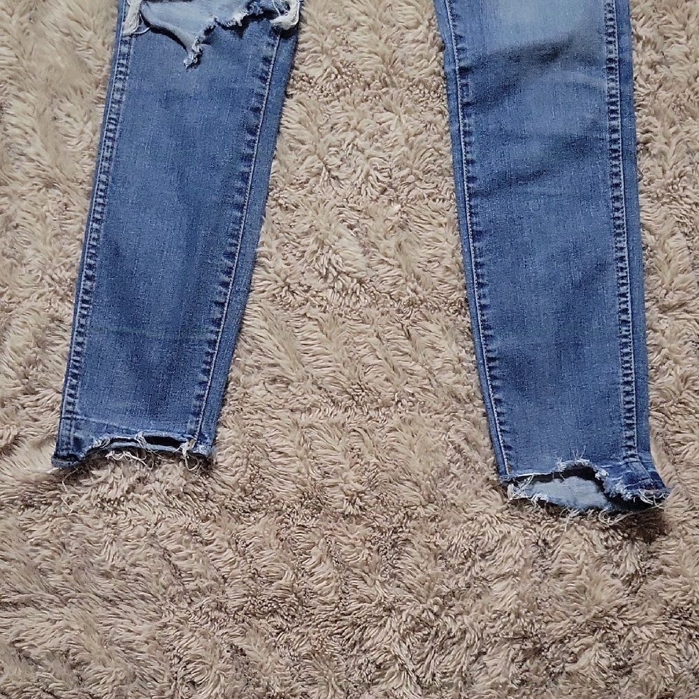 🌞Madewell Women's Curvy High Rise Blue Jeans 24 - Picture 4 of 8